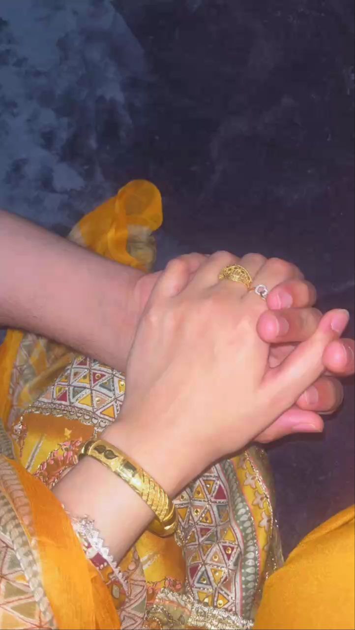 Our hands together